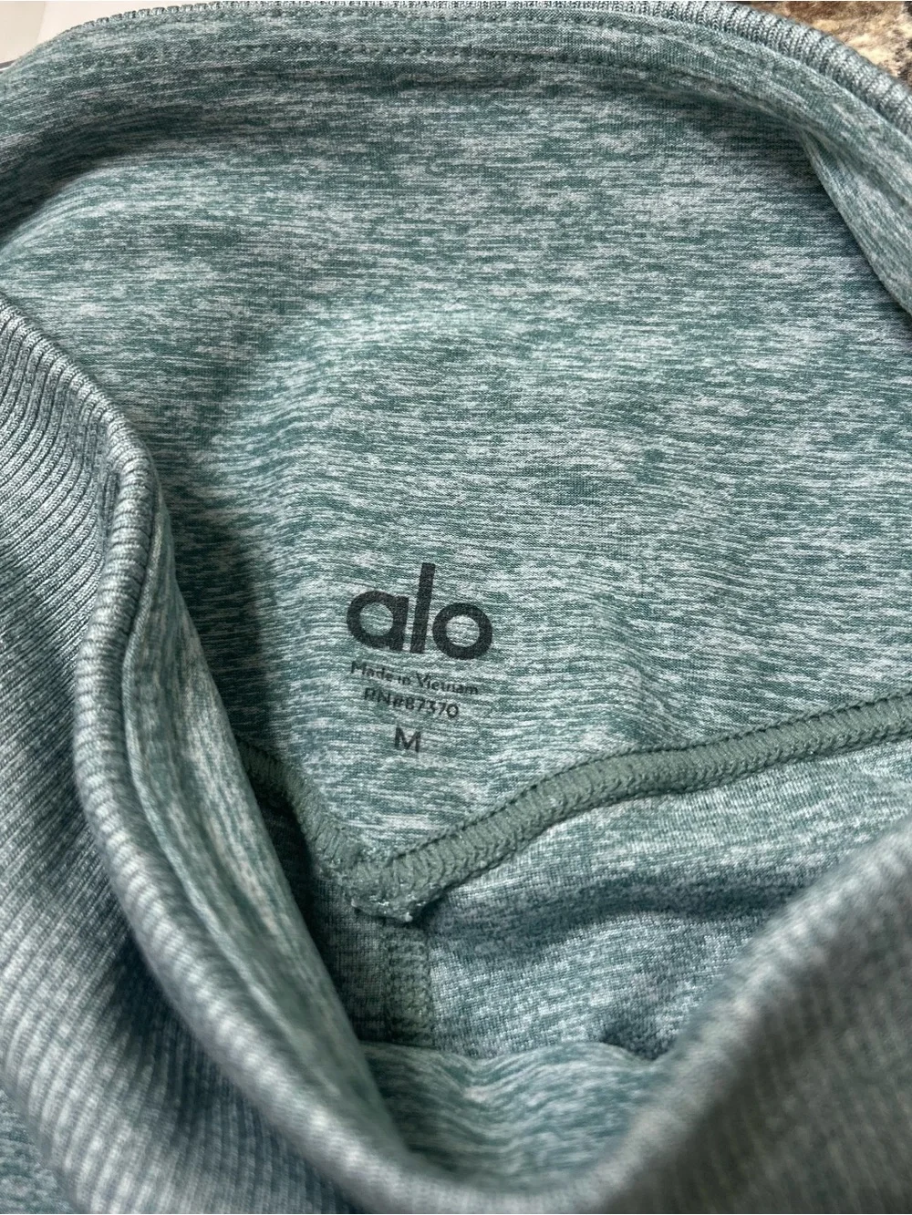 ALO Yoga Olive Green High-Waist Seamless Leggings Size M Inseam 30